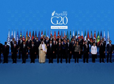 G20 LİDERLER ZİRVESİ ANTALYA BELEK'TE GERÇEKLEŞTİRİLDİ