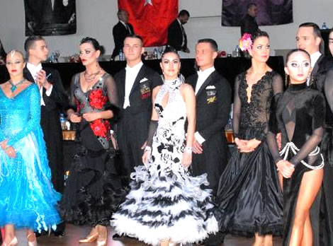 ULUSLARARASI GLORIA SENIOR OPEN DANS YARIŞMASI BELEK 'DE YAPILDI